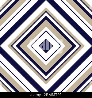 Argyle Diagonal striped seamless pattern background suitable for fashion textiles, graphics Stock Vector