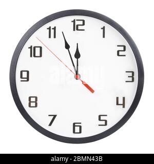 12pm clock Cut Out Stock Images & Pictures - Alamy