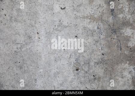 Texture of old concrete wall on the street Stock Photo