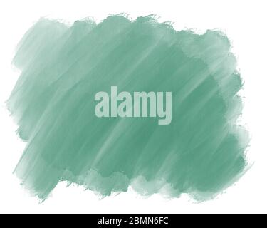 Watercolor Mint Green Striped Background. Green Gradient Pattern