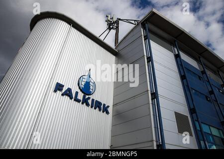 General views around the Falkirk Stadium - Home of Falkirk Football Club - during the Covid-19 (Coronavirus) pandemic. Stock Photo