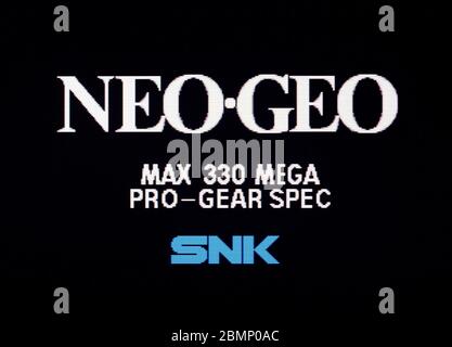 SNK Neo Geo Max 330 Mega Pro Gear Spec Logo - SNK Neo-Geo NeoGeo 