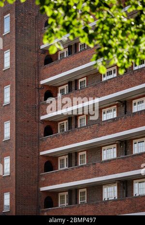 Housing apartment flat in Chalk Farm, Camden, London Stock Photo