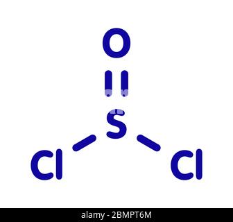 thionyl chloride lewis structure