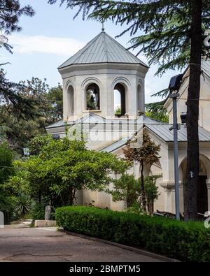 Chapel found on the grounds of Tbilisi State University Stock Photo