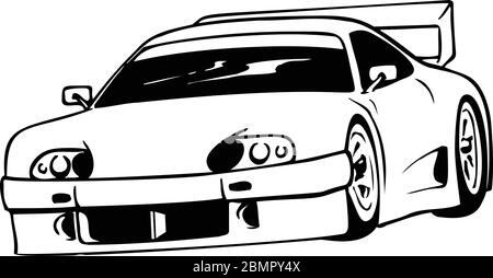 Automobile Vector Illustration Stock Vector