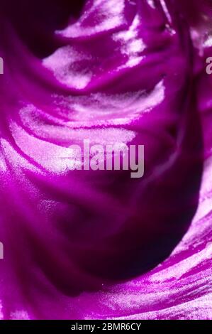 Purple abstract background smooth texture. Dynamic shiny leather like texture. Stock Photo