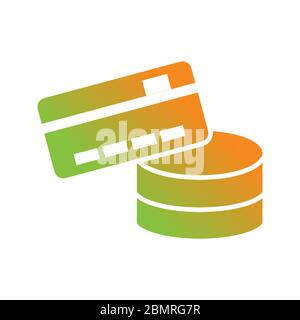 Beautiful Payment method Vector Glyph icon Stock Vector