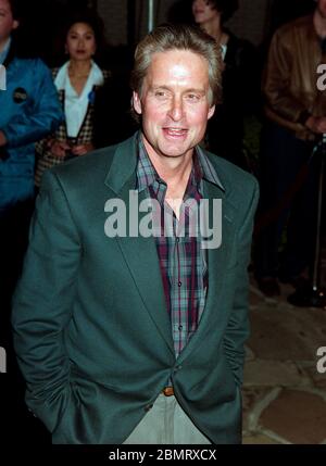 LOS ANGELES, CA. February 22, 1993:  Actor Michael Douglas at the premiere of 'Falling Down' in Los Angeles.  File photo © Paul Smith/Featureflash Stock Photo