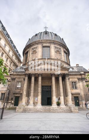 Paris. France - May 17, 2019: Catholic Church of Notre-Dame-de-l'Assomption at Rue Cambon. Paris. Stock Photo