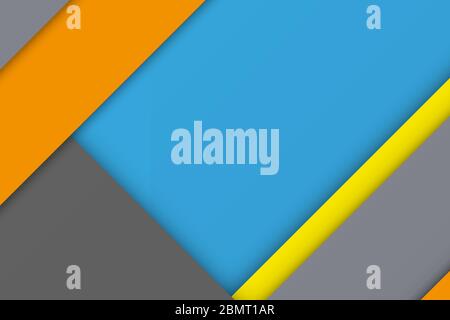 Unusual modern material design Stock Vector