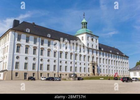 Front facade of the Gottorf castle in Schleswig, Germany Stock Photo