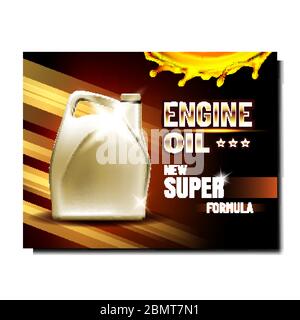 Automobile Repair Service Advertise Banner Vector Stock Vector