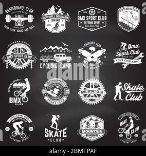 Bmx Extreme Sport Club Badge Vector Concept For Shirt Logo Print