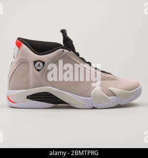 beige jordan 14