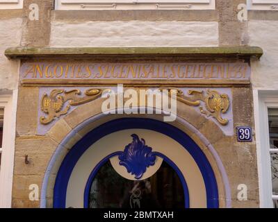 Historisches Stadtviertel Schnoor, Bremen, Deutschland Stock Photo