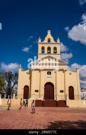 Church of Our Lady of Carmen, In Carmen Park, Santa Clara, Cuba Stock Photo