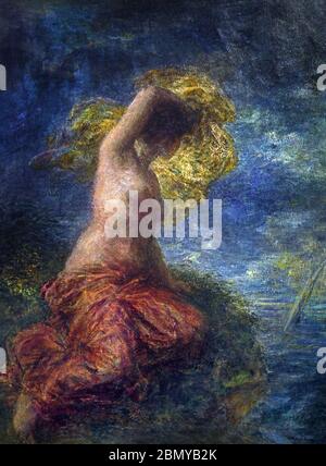 Ariane abandonnee - Ariane abandoned 1903 Henri Fantin Latour 1936-1904 France Stock Photo