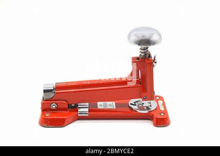 Stapler isolated on white background Stock Photo