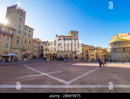 Arezzo Italy The Etruscan and Renaissance city of Tuscany