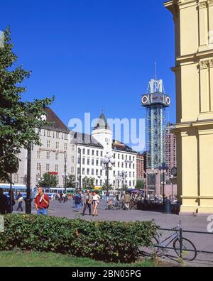 Jerbanetorget Square, Sentrum, Oslo, Kingdom of Norway Stock Photo