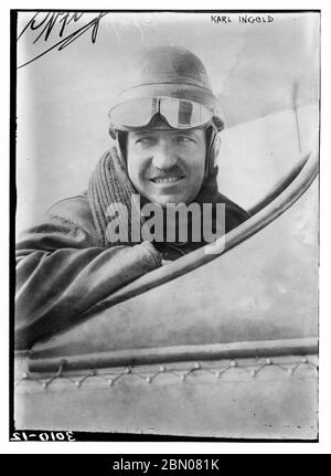 Karl Ingold flying Stock Photo Alamy