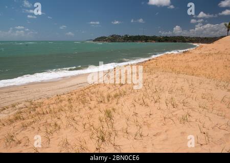 Malembá dunes, Pipa beach, Tibau do sul, near Natal, Rio Grande do Norte, Brazil. Stock Photo