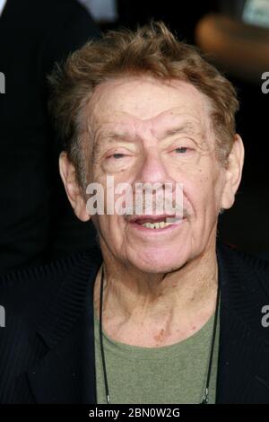 FILE: 12th May 2020. Photo taken: 11 May 2020 - Comedy veteran Jerry Stiller has died at the age of 92. Jerry Stiller was known for his role as Frank Costanza in the show 'Seinfeld' and later, as Arthur Spooner in the sitcom, 'The King of Queens.' Stiller had lost his wife, Anne Meara, in 2015. File photo:28 March 2007 - Hollywood, California - Jerry Stiller. 'Blades of Glory' Los Angeles Premiere held at Grauman's Chinese Theatre. Photo Credit: Charles Harris/AdMedia /MediaPunch Credit: MediaPunch Inc/Alamy Live News Stock Photo