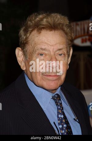 FILE: 12th May 2020. Photo taken: 11 May 2020 - Comedy veteran Jerry Stiller has died at the age of 92. Jerry Stiller was known for his role as Frank Costanza in the show 'Seinfeld' and later, as Arthur Spooner in the sitcom, 'The King of Queens.' Stiller had lost his wife, Anne Meara, in 2015. File photo:16 December 2004 - Universal City, California -Jerry Stiller. 'Meet The Fockers' Los Angeles Premiere held at Universal Amphitheatre. Photo Credit: Laura Farr/AdMedia /MediaPunch Credit: MediaPunch Inc/Alamy Live News Stock Photo
