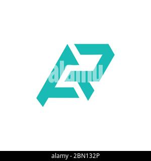 Initial letter ra logo or ar logo vector design template Stock Vector
