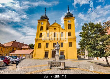 Church of St Michael, Baroque style, Tvrda (citadel) section of Osijek, Slavonia, Croatia