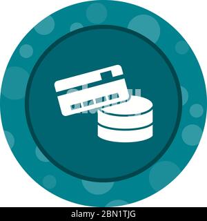 Beautiful Payment method Vector Glyph icon Stock Vector
