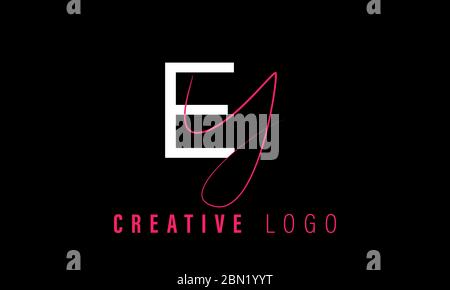 EY Letter Logo. EY YE letter logo. Unique attractive creative modern initial EY YE E Y initial based letter icon logo design. Stock Vector