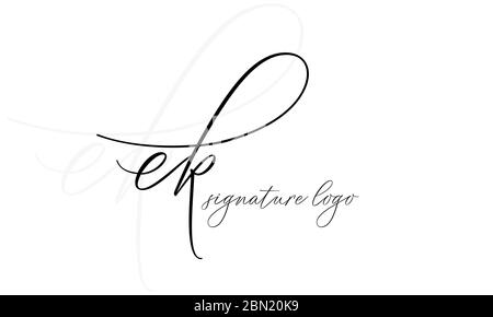 Initial based clean and minimal Logo. EK KE E K letter creative fonts monogram icon symbol. Universal elegant luxury alphabet vector design Stock Vector
