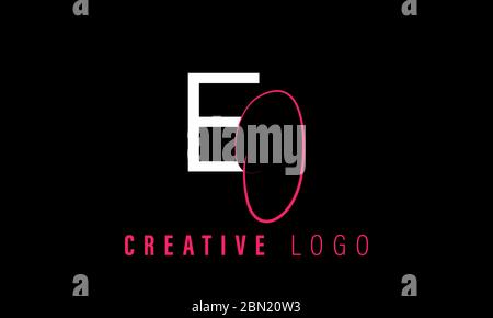 Initial EO Letter Linked Logo. Creative Letter EO Modern Business Logo Vector Template. Initial EO Logo Template Design Stock Vector