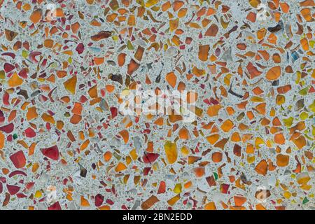 colorful ceramic tile pattern background. Stock Photo
