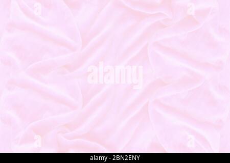 Smooth elegant pink silk texture can use for background. Stock Photo