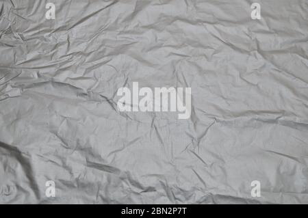 Black plastic film. Background, texture. Blank for designers. Stock Photo