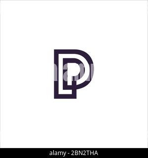 Initial letter pp logo or p logo vector design template Stock Vector