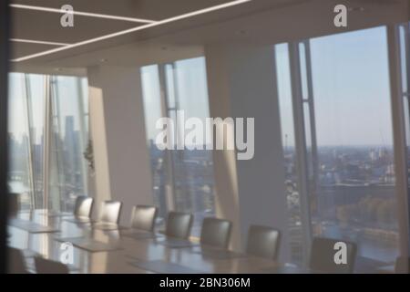 Modern urban conference room Stock Photo