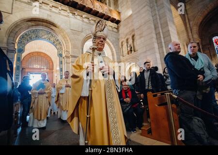 Jubilee of the Sacred Heart Basilica, Paris, France, Europe Stock Photo ...