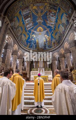 Jubilee of the Sacred Heart Basilica, Paris, France, Europe Stock Photo ...