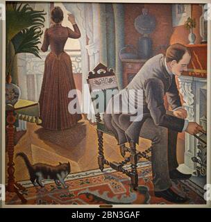 Paul Signac - Sunday 1888 Stock Photo - Alamy