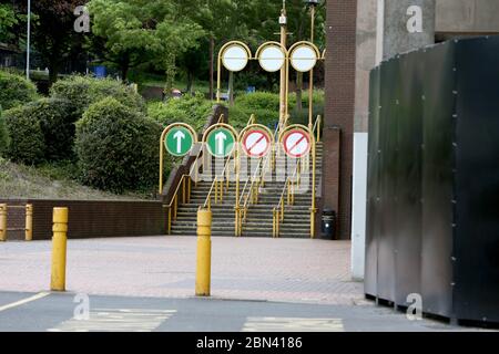Molineux Stadium, Wolverhampton, UK. 11th May, 2020. Molineux Stadium stands deserted due to the lock-down due to the Covid-19 Pandemic Credit: Action Plus Sports/Alamy Live News Stock Photo