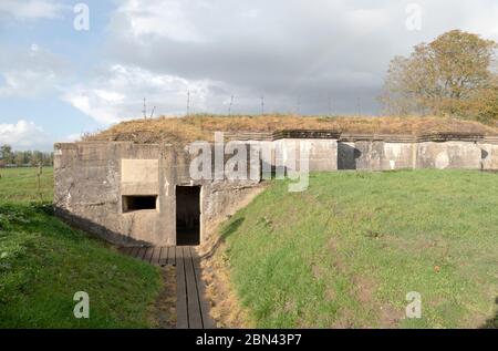 Command Bunker in Zandvoorde, Belgium. Well preserved German command ...