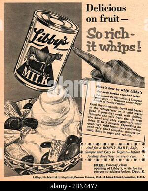 Libby's advertisement hi-res stock photography and images - Alamy