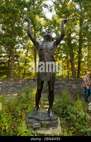 Botanical Gardens at Asheville North Carolina Stock Photo