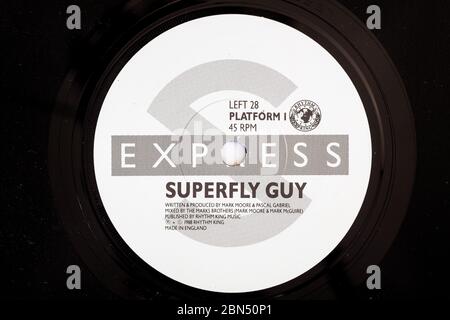 S Express Superfly Guy Stock Photo