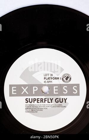 S Express Superfly Guy Stock Photo