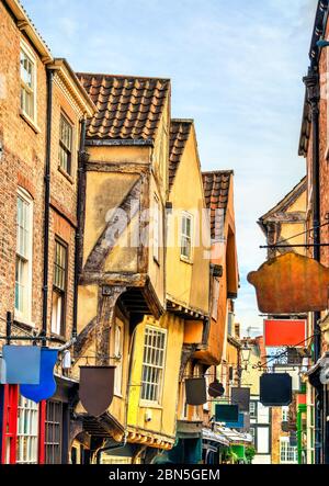 Traditional houses in York, England Stock Photo